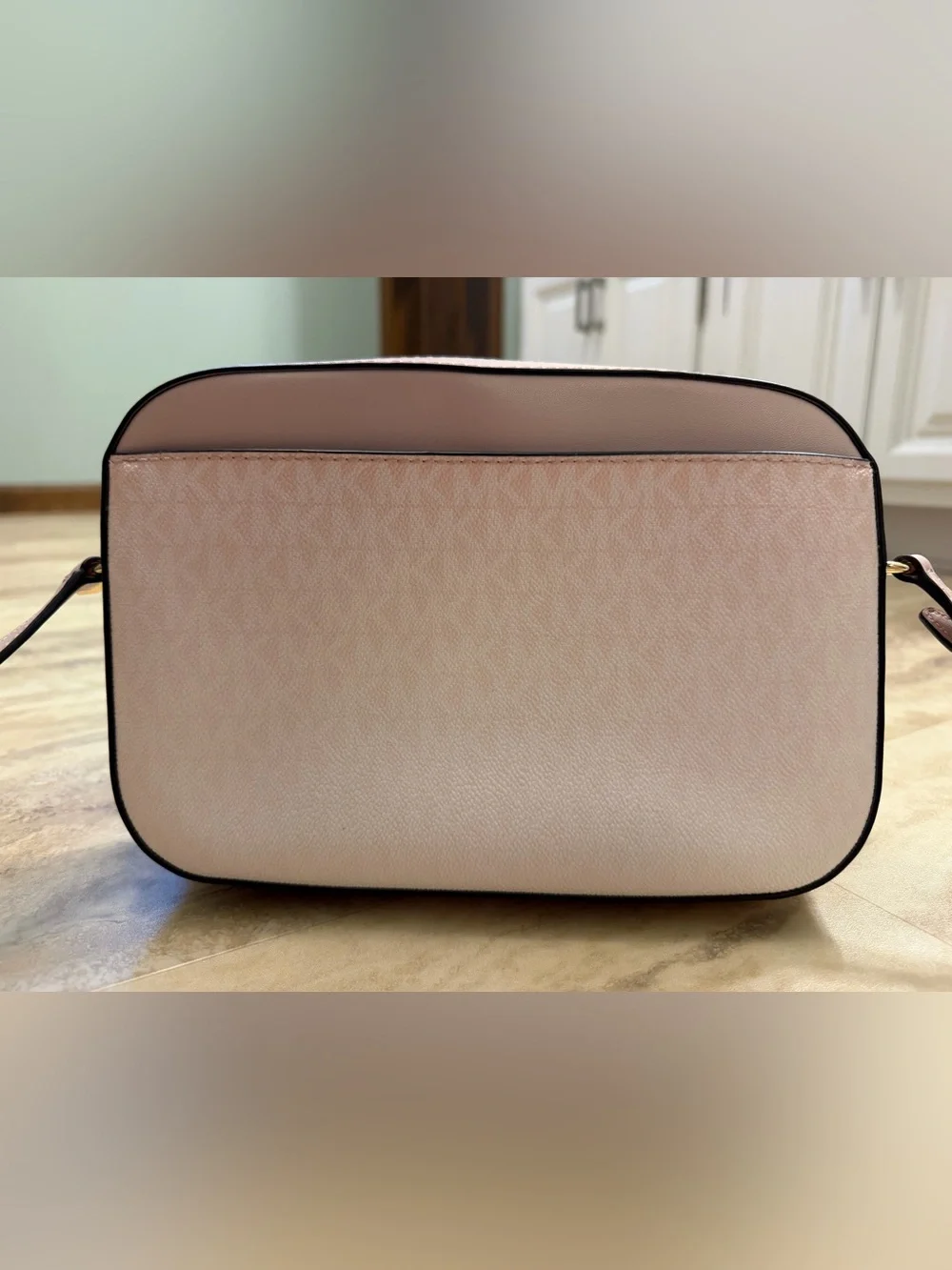 Michael Kors Blush Pink Leather Crossbody Bag